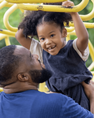 dad playground daughter